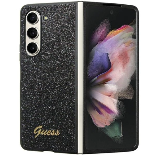 Kup Etui Guess GUHCZFD5HGGSHK Samsung Galaxy Z Fold 5 hardcase Glitter Script černý/black - GUE2792 - {ean13} - Sklep Home Screen