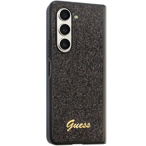 Kup Etui Guess GUHCZFD5HGGSHK Samsung Galaxy Z Fold 5 hardcase Glitter Script černý/black - GUE2792 - {ean13} - Sklep Home Screen