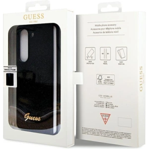 Kup Etui Guess GUHCZFD5HGGSHK Samsung Galaxy Z Fold 5 kemény tok Glitter Script fekete/black - GUE2792 - {ean13} - Sklep Home Screen