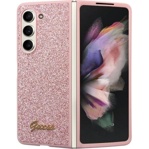 Kup Case Guess GUHCZFD5HGGSHP Samsung Galaxy Z Fold 5 Hartschale Glitter Script rosa/pink - GUE2793 - {ean13} - Sklep Home Screen