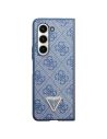 Kup Etui Guess GUHCZFD5P4TDPB Samsung Galaxy Z Fold 5 hardcase Leather 4G Triangle Strass modrý/blue - GUE2794 - {ean13} - Sklep Home Screen