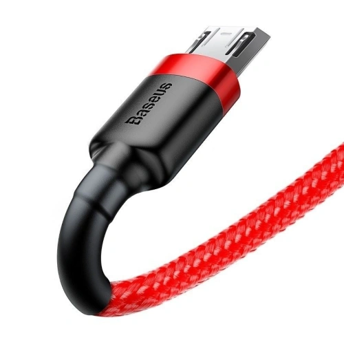 Kup Kábel Micro USB Baseus Cafule 2.4A 0,5m (piros) - BSU251RED - {ean13} - Sklep Home Screen