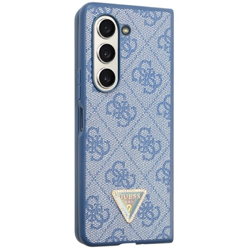 Kup Etui Guess GUHCZFD5P4TDPB Samsung Galaxy Z Fold 5 hardcase Leather 4G Triangle Strass modrý/blue - GUE2794 - {ean13} - Sklep Home Screen