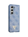 Kup Etui Guess GUHCZFD5P4TDPB Samsung Galaxy Z Fold 5 hardcase Leather 4G Triangle Strass modrý/blue - GUE2794 - {ean13} - Sklep Home Screen