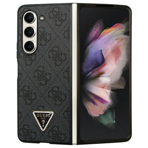 Kup Case Guess GUHCZFD5P4TDPK Samsung Galaxy Z Fold 5 Hartschale Leder 4G Diamond Triangle schwarz/black - GUE2795 - {ean13} - Sklep Home Screen