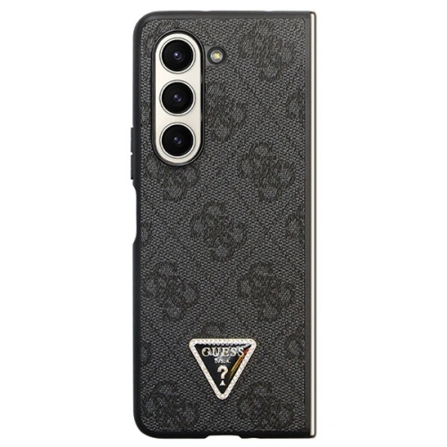 Kup Guess Samsung Husă GUHCZFD5P4TDPK Galaxy Z Fold 5 hardcase piele 4G Diamond Triangle negru/negru - GUE2795 - {ean13} - Sklep Home Screen