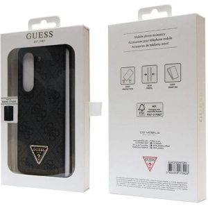 Kup Etui Guess GUHCZFD5P4TDPK Samsung Galaxy Z Fold 5 kemény tok bőr 4G Gyémánt Háromszög fekete/black - GUE2795 - {ean13} - Sklep Home Screen