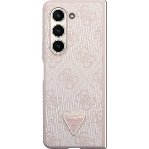 Kup Etui Guess GUHCZFD5P4TDPP Samsung Galaxy Z Fold 5 hardcase Leather 4G Triangle Strass růžový/pink - GUE2796 - {ean13} - Sklep Home Screen