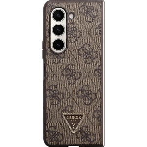 Kup Etui Guess GUHCZFD5P4TDPW Samsung Galaxy Z Fold 5 kemény tok Bőr 4G Triangle Strass barna/brown - GUE2797 - {ean13} - Sklep Home Screen