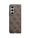Kup Etui Guess GUHCZFD5P4TDPW Samsung Galaxy Z Fold 5 hardcase Leather 4G Triangle Strass hnědý/brown - GUE2797 - {ean13} - Sklep Home Screen
