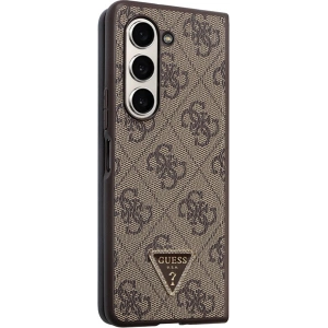 Kup Etui Guess GUHCZFD5P4TDPW Samsung Galaxy Z Fold 5 kemény tok Bőr 4G Triangle Strass barna/brown - GUE2797 - {ean13} - Sklep Home Screen