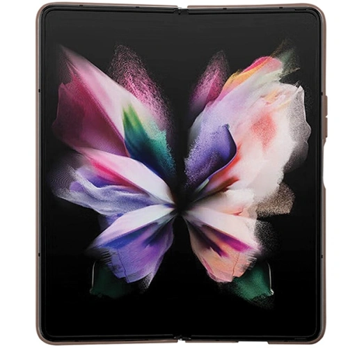 Kup Etui Guess GUHCZFD5P4TDPW Samsung Galaxy Z Fold 5 kemény tok Bőr 4G Triangle Strass barna/brown - GUE2797 - {ean13} - Sklep Home Screen
