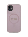 Buy Guess GUHMN61PSAHMCP Apple iPhone 11/XR hardcase Saffiano MagSafe pink - GUE2798 - {ean13} - Home Screen Store Europe