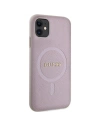 Buy Guess GUHMN61PSAHMCP Apple iPhone 11/XR hardcase Saffiano MagSafe pink - GUE2798 - {ean13} - Home Screen Store Europe