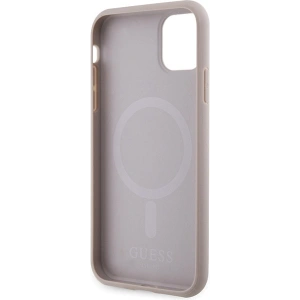Kup Case Guess GUHMN61PSAHMCP Apple iPhone 11/XR Hartschale Saffiano MagSafe rosa/pink - GUE2798 - {ean13} - Sklep Home Screen