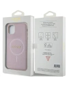Buy Guess GUHMN61PSAHMCP Apple iPhone 11/XR hardcase Saffiano MagSafe pink - GUE2798 - {ean13} - Home Screen Store Europe