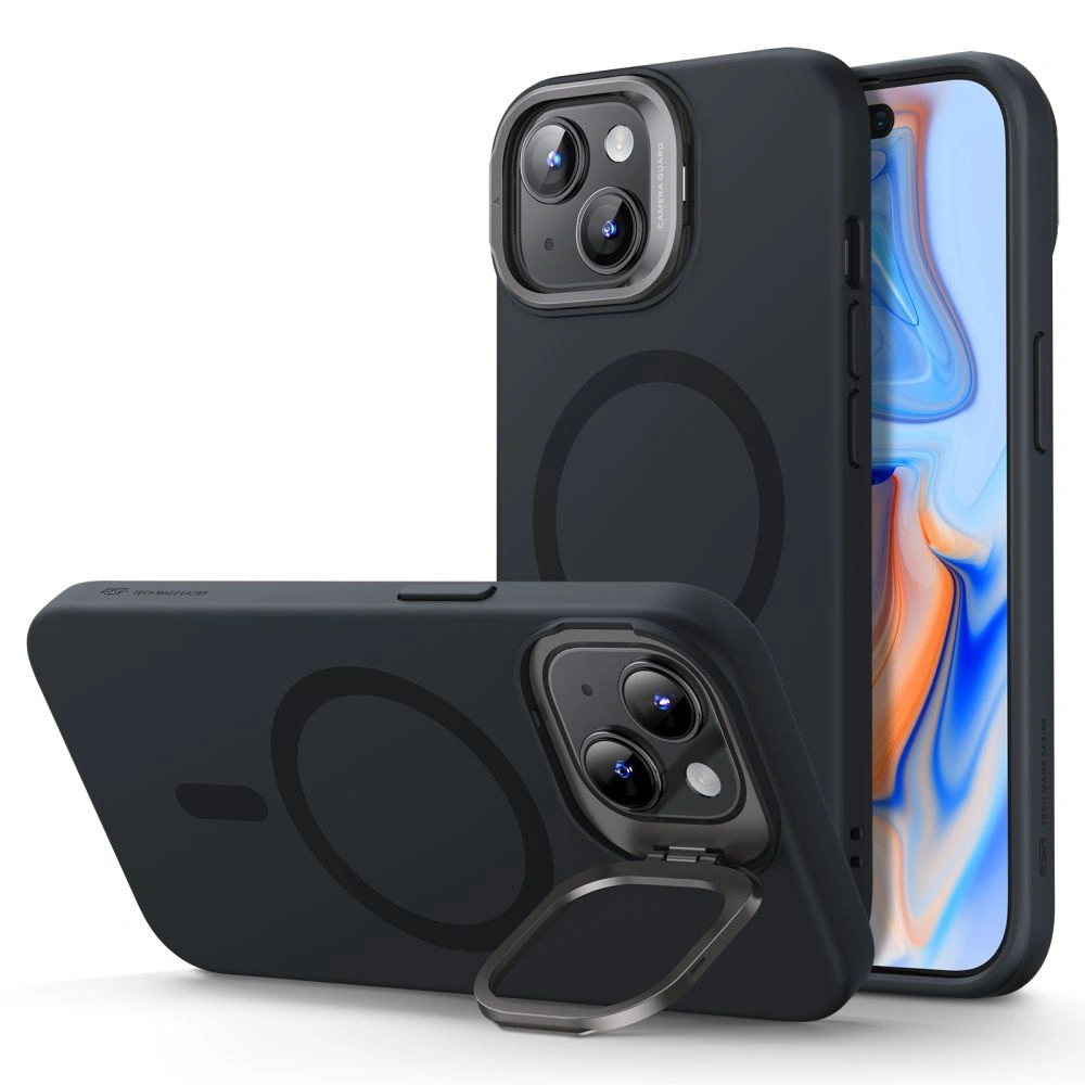 Etui ESR Cloud Kickstand Halolock Magsafe Apple iPhone 15 black