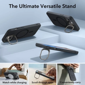 Etui ESR Cloud Kickstand Halolock Magsafe Apple iPhone 15 black