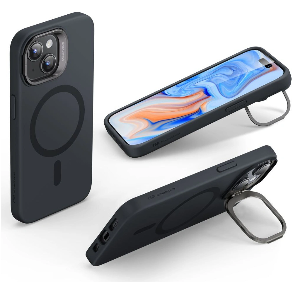 Etui ESR Cloud Kickstand Halolock Magsafe Apple iPhone 15 Plus / 14 Plus black