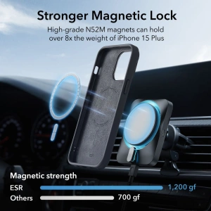 Etui ESR Cloud Kickstand Halolock Magsafe Apple iPhone 15 Plus / 14 Plus black