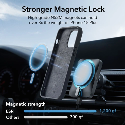 Kup Etui ESR Cloud Kickstand Halolock Magsafe Apple iPhone 15 Plus / 14 Plus fekete - ESR675 - {ean13} - Sklep Home Screen