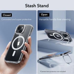 Kup Case ESR Classic Kickstand Halolock Magsafe Apple iPhone 15 klar - ESR678 - {ean13} - Sklep Home Screen