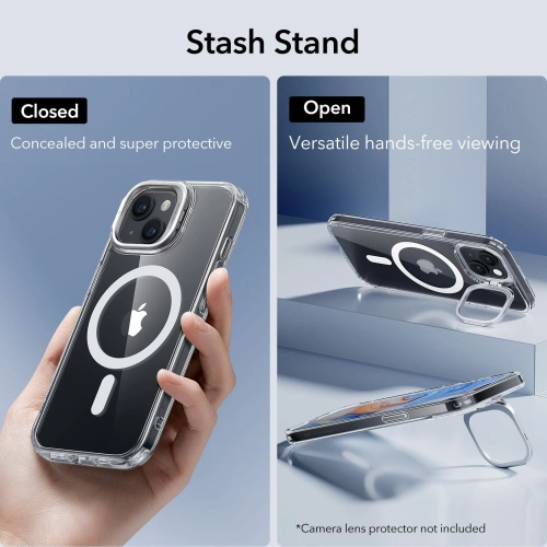 Buy ESR Classic Kickstand Halolock Magsafe Apple iPhone 15 clear - ESR678 - {ean13} - Home Screen Store Europe