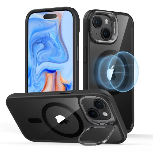 Kup Etui ESR Classic Kickstand Halolock Magsafe Apple iPhone 15 čiré/černé - ESR679 - {ean13} - Sklep Home Screen