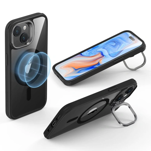 Kup Etui ESR Classic Kickstand Halolock Magsafe Apple iPhone 15 clear/black - ESR679 - {ean13} - Sklep Home Screen