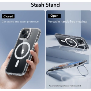 Etui ESR Classic Kickstand Halolock Magsafe Apple iPhone 15 Plus / 14 Plus clear
