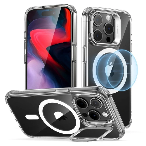 Kup Etui ESR Classic Kickstand Halolock Magsafe Apple iPhone 15 Pro clear - ESR682 - {ean13} - Sklep Home Screen