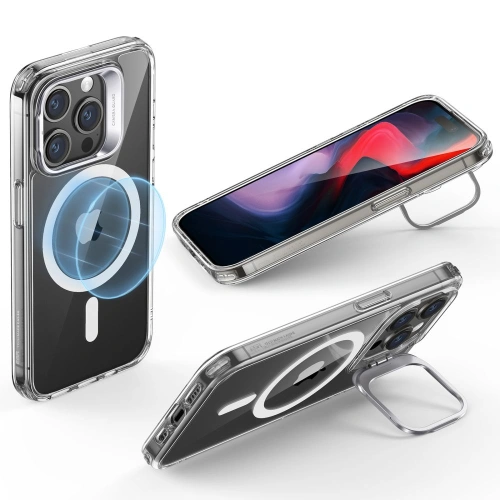 Kup Etui ESR Classic Kickstand Halolock Magsafe Apple iPhone 15 Pro clear - ESR682 - {ean13} - Sklep Home Screen