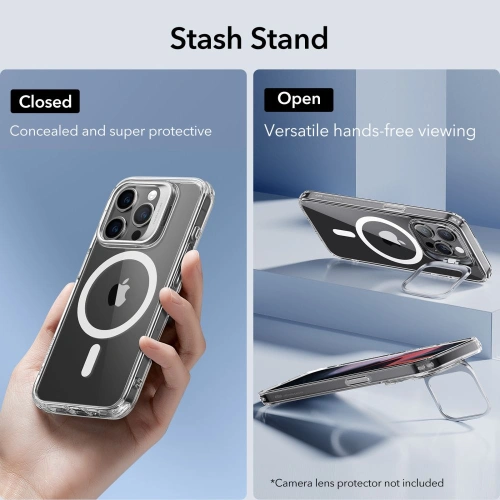 Kup Etui ESR Classic Kickstand Halolock Magsafe Apple iPhone 15 Pro clear - ESR682 - {ean13} - Sklep Home Screen