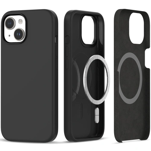 Kup Etui Tech-Protect Silicone Magsafe Apple iPhone 15 Matte Black - THP2243 - {ean13} - Sklep Home Screen