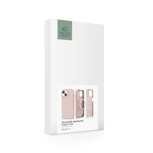Kup Case Tech-Protect Silikon Magsafe Apple iPhone 15 Candy Pink - THP2244 - {ean13} - Sklep Home Screen