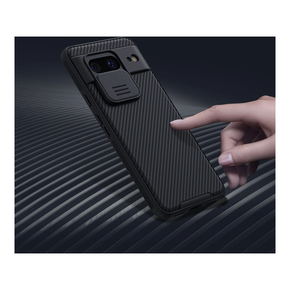 Etui Nillkin CamShield Pro Google Pixel 8 niebieski