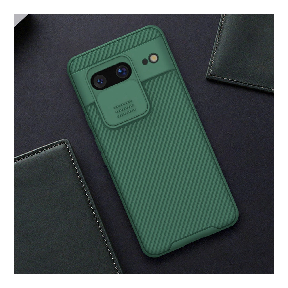 Etui Nillkin CamShield Pro Google Pixel 8 niebieski
