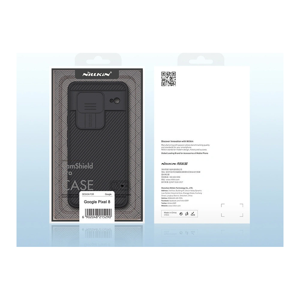 Etui Nillkin CamShield Pro Google Pixel 8 niebieski