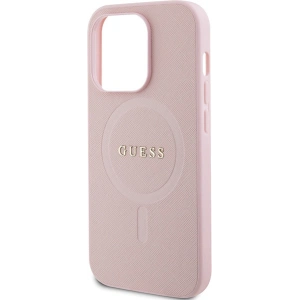 Kup Etui Guess GUHMP13LPSAHMCP Apple iPhone 13/13 Pro hardcase Saffiano MagSafe różowy/pink - GUE2799 - {ean13} - Sklep Home Screen