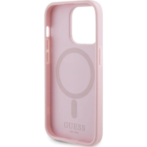 Kup Etui Guess GUHMP13LPSAHMCP Apple iPhone 13/13 Pro hardcase Saffiano MagSafe różowy/pink - GUE2799 - {ean13} - Sklep Home Screen