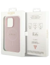Buy Guess GUHMP13XPSAHMCP Apple iPhone 13 Pro Max hardcase Saffiano MagSafe pink - GUE2800 - {ean13} - Home Screen Store Europe