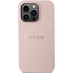 Kup Etui Guess GUHMP14XPSAHMCP Apple iPhone 14 Pro Max hardcase Saffiano MagSafe růžový/pink - GUE2802 - {ean13} - Sklep Home Screen