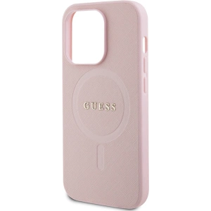Kup Etui Guess GUHMP14XPSAHMCP Apple iPhone 14 Pro Max hardcase Saffiano MagSafe růžový/pink - GUE2802 - {ean13} - Sklep Home Screen