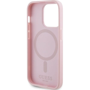 Kup Etui Guess GUHMP14XPSAHMCP Apple iPhone 14 Pro Max hardcase Saffiano MagSafe růžový/pink - GUE2802 - {ean13} - Sklep Home Screen