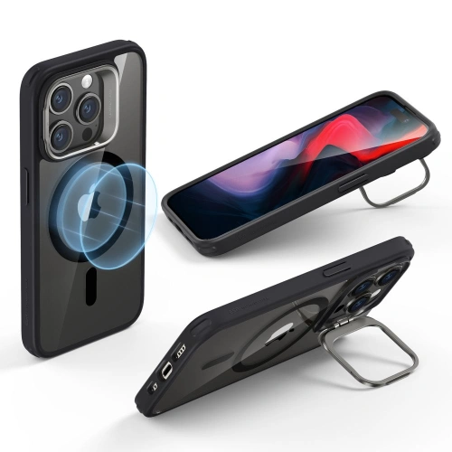 Kup Etui ESR Classic Kickstand Halolock Magsafe Apple iPhone 15 Pro átlátszó/fekete - ESR683 - {ean13} - Sklep Home Screen