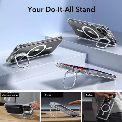 Buy ESR Classic Kickstand Halolock Magsafe Apple iPhone 15 Pro Max clear - ESR684 - {ean13} - Home Screen Store Europe