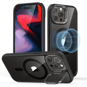 Kup Case ESR Classic Kickstand Halolock Magsafe Apple iPhone 15 Pro Max klar/schwarz - ESR685 - {ean13} - Sklep Home Screen