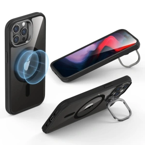Kup Case ESR Classic Kickstand Halolock Magsafe Apple iPhone 15 Pro Max klar/schwarz - ESR685 - {ean13} - Sklep Home Screen