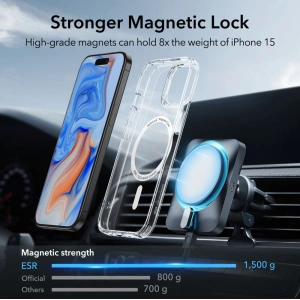 Kup Etui ESR Classic Hybrid HaloLock Magsafe Apple iPhone 15 Clear - ESR686 - {ean13} - Sklep Home Screen