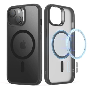 Kup Etui ESR Classic Hybrid HaloLock Magsafe Apple iPhone 15 Frosted Black - ESR688 - {ean13} - Sklep Home Screen